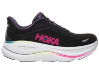 HOKA BONDI 9 BLACK ET NEON DRAGONFRUIT Chaussures de running