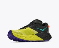 HOKA SPEEDGOAT 7 BLACK ET HOKA CITRUS Chaussures de trail pas cher
