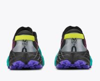 HOKA SPEEDGOAT 7 BLACK ET ELECTRIC AQUA Chaussures de trail pas cher