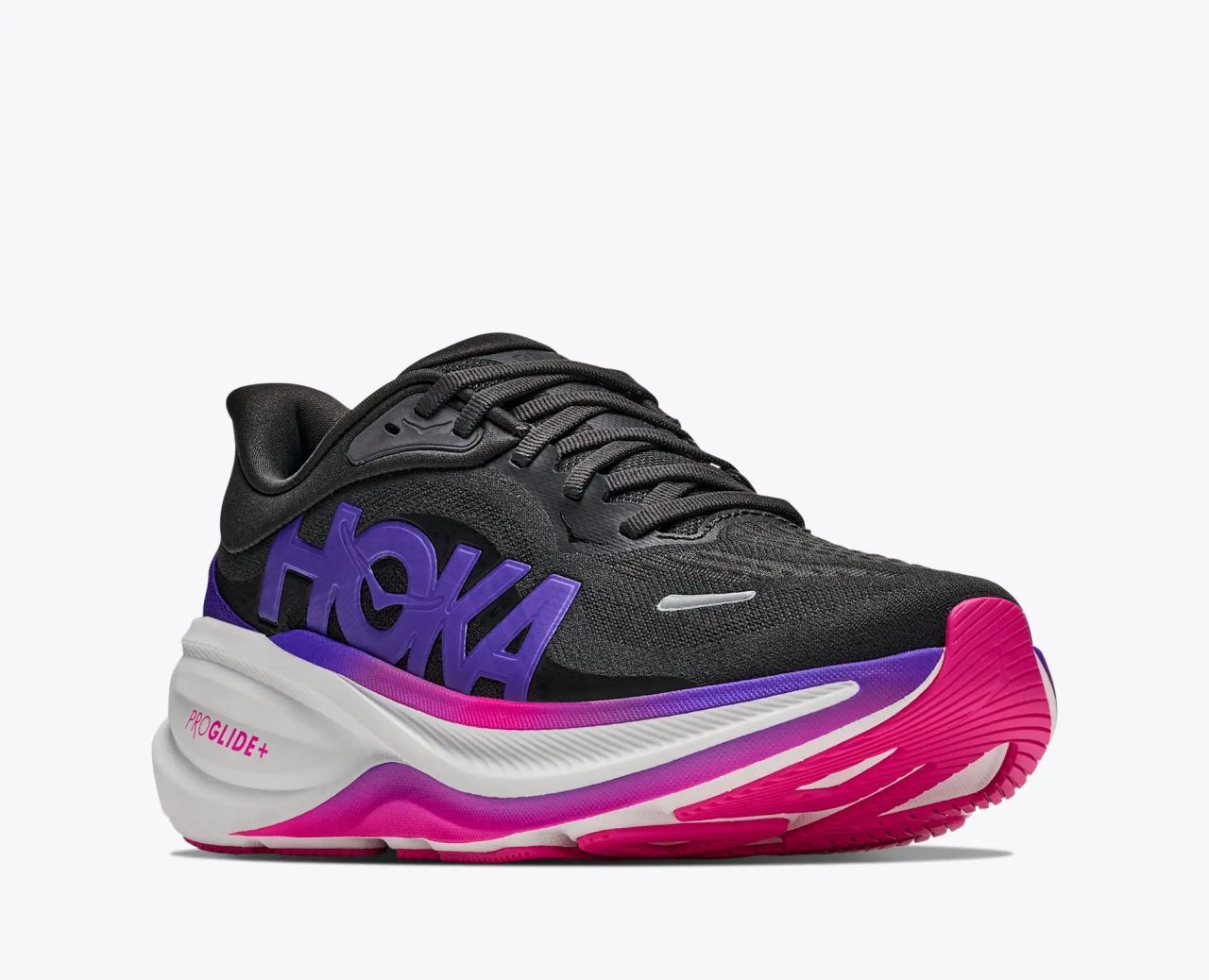 HOKA CLIFTON PRO CARBON BLACK ET TART APPLE Chaussures de running