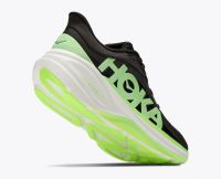 HOKA CLIFTON PRO CARBON CARBON BLACK ET TART APPLE Chaussures de running pas cher