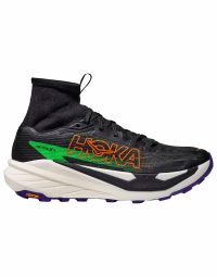 HOKA TECTON X 4 BLACK ET NEON GREEN Chaussures de trail