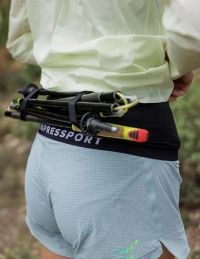 COMPRESSPORT FREE BELT PRO 2.0 BLACK ET WHITE Ceinture de running pas cher