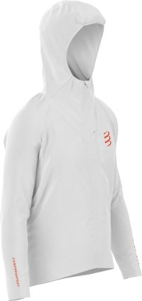 COMPRESSPORT THUNDERSTORM WATERPROOF 25/75 JACKET OFF WHITE Veste étanche pas cher