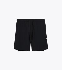 DIADORA SHORTS 2 IN 1 5" BLACK Cuissard de running
