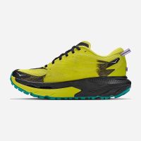 HOKA MAFATE 5 BLACK ET HOKA CITRUS  Chaussures de trail pas cher