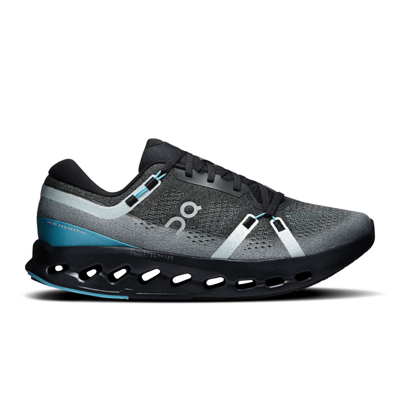 ON RUNNING CLOUDSURFER 2 BLACK ET FURRY Chaussures de running