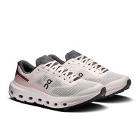ON RUNNING CLOUDVISTA 3 WOMEN OYSTER ET BARBERRY Chaussures de trail pas cher