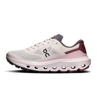 ON RUNNING CLOUDVISTA 3 WOMEN OYSTER ET BARBERRY Chaussures de trail pas cher