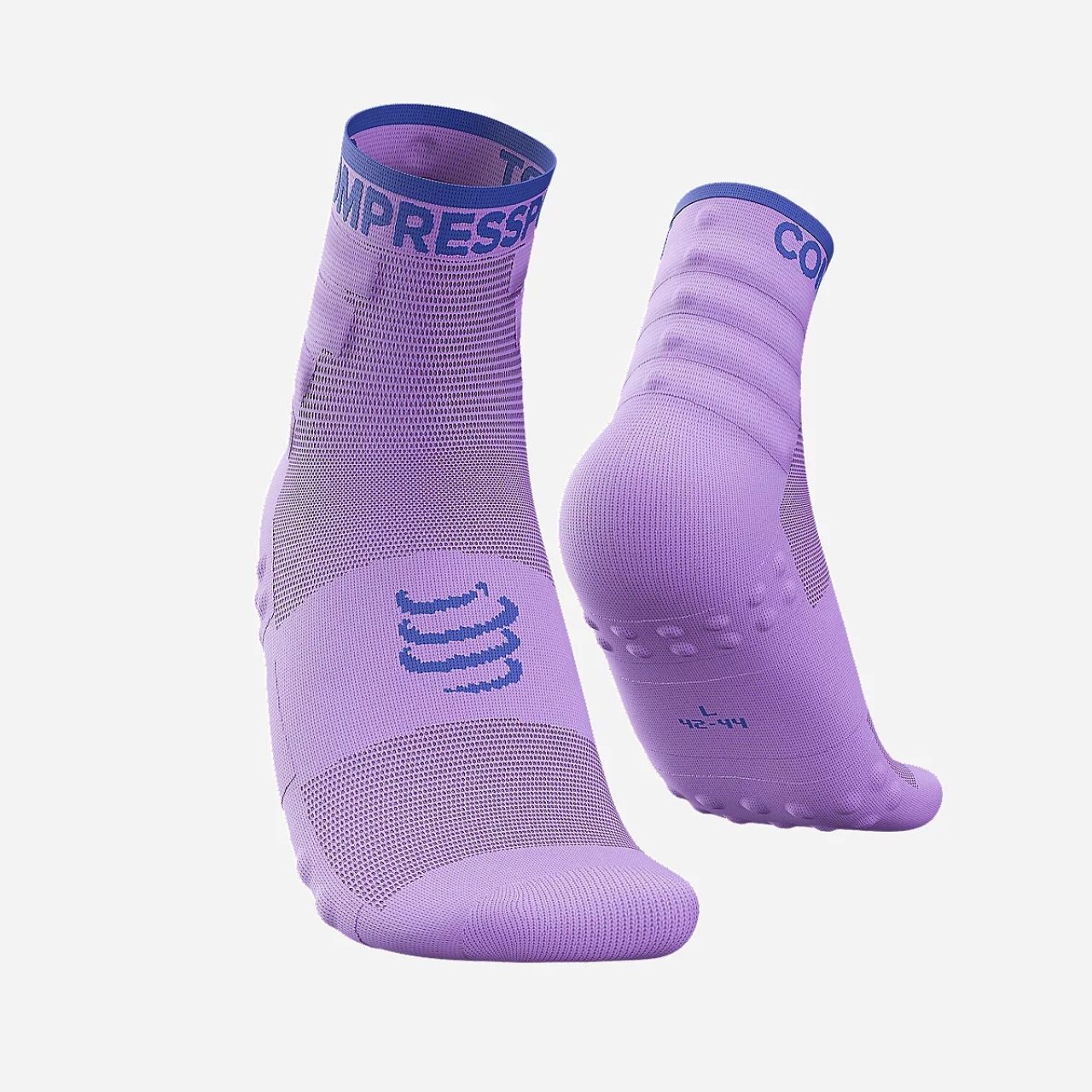 COMPRESSPORT TRAINING SOCKS LUPINE ET DAZZ BLUE Chaussettes running