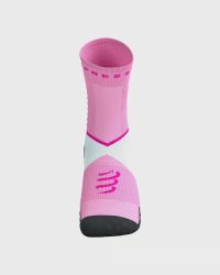 COMPRESSPORT ULTRA TRAIL SOCKS V2.0 BEGONIA ET NEON PINK Chaussettes running pas cher