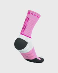 COMPRESSPORT ULTRA TRAIL SOCKS V2.0 BEGONIA ET NEON PINK Chaussettes running pas cher