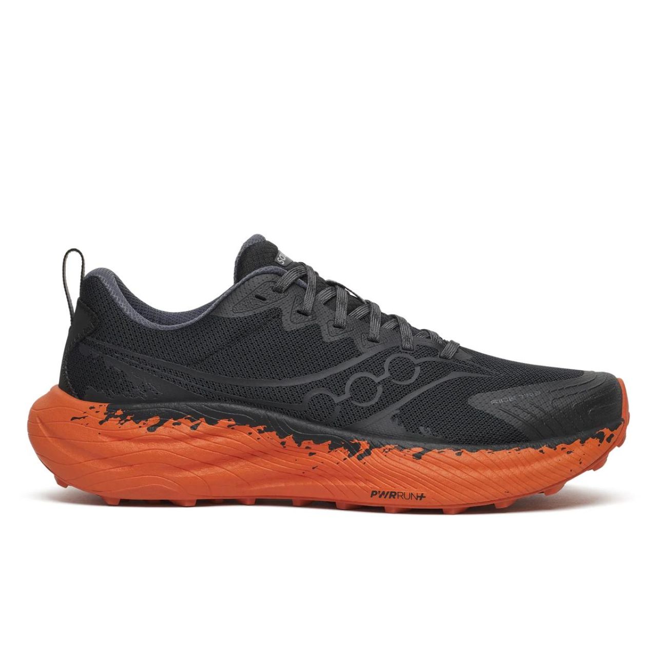 SAUCONY RIDE TR 3 BLACK ET RUST  Chaussures running