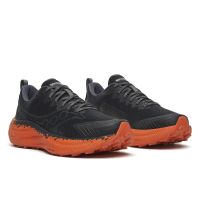 SAUCONY RIDE TR 3 BLACK ET RUST  Chaussures running pas cher