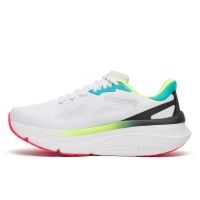 SAUCONY GUIDE 19 WHITE ET CITRON Chaussures running pas cher