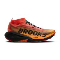 BROOKS CASCADIA ELITE TIGERLILY, BLACK ET ORANGE Chaussures de trail pas cher
