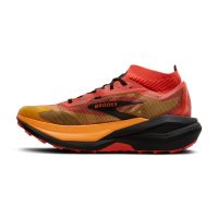 BROOKS CASCADIA ELITE TIGERLILY, BLACK ET ORANGE Chaussures de trail pas cher