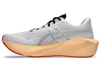 ASICS NOVABLAST 6 WHITE ET ORANGE GLOW Chaussures Running pas cher
