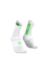 COMPRESSPORT PRO RACING SOCKS V4.0 RUN HIGHSTAY BEHING NEON GREEN Chaussettes running