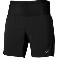 MIZUNO MULTIPOCKET  2 EN 1  SHORT BLACK Short Running Homme