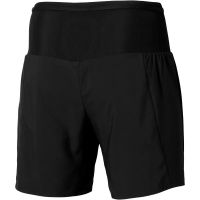 MIZUNO MULTIPOCKET  2 EN 1  SHORT BLACK Short Running Homme pas cher
