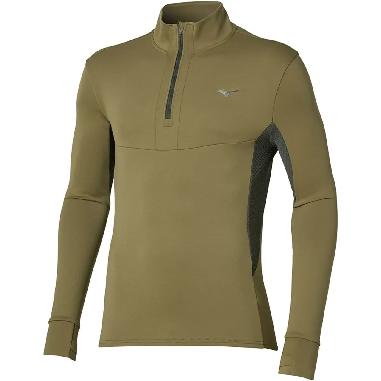 MIZUNO WARMALITE HZLS TOP MARTINI OLIVE Seconde couche chaude