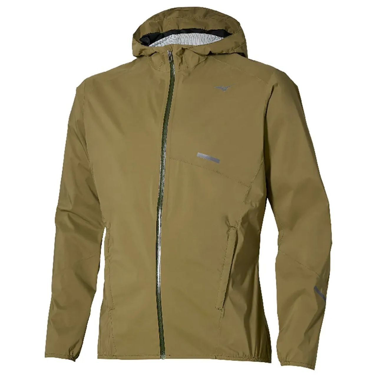 MIZUNO VESTE  TRAIL WATERPROOF 20K MARTINI OLIVE Veste running etanche