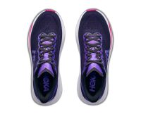HOKA MACH 7 CARBON BLACK ET COSMIC PURPLE Chaussure running Hoka femme pas cher