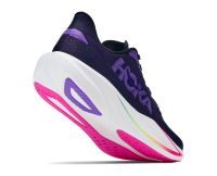 HOKA MACH 7 CARBON BLACK ET COSMIC PURPLE Chaussure running Hoka femme pas cher