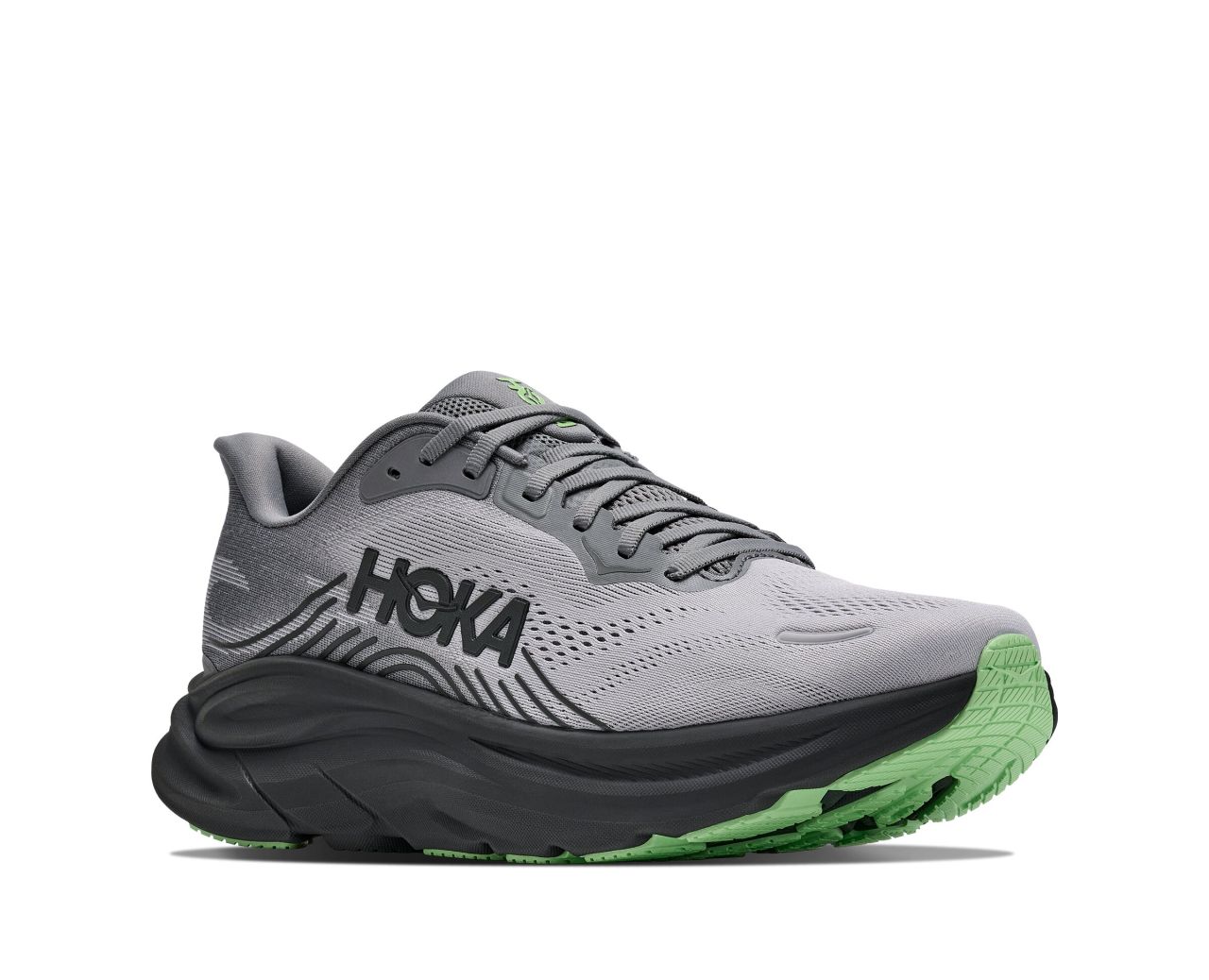 HOKA CLIFTON 11 GALACTIC GREY ET STARDUST Chaussures de running