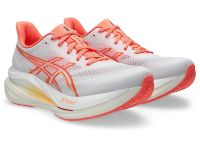 ASICS SONICBLAST 2 WHITE ET SUN CORAL Chaussure running asics pas cher