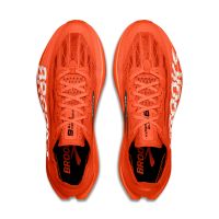 BROOKS HYPERION ELITE 6 TIGERLILY , RED ET WHITE Chaussures avec plaque carbone pas cher