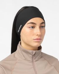 SALOMON RUN TECH DEEP BLACK Bandeau sport pas cher