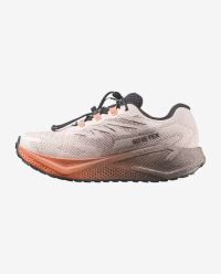 SALOMON AERO BLAZE 4 GRVL GTX RAINY DAY, BLACK ET NECTARINE  Chaussures de running pas cher