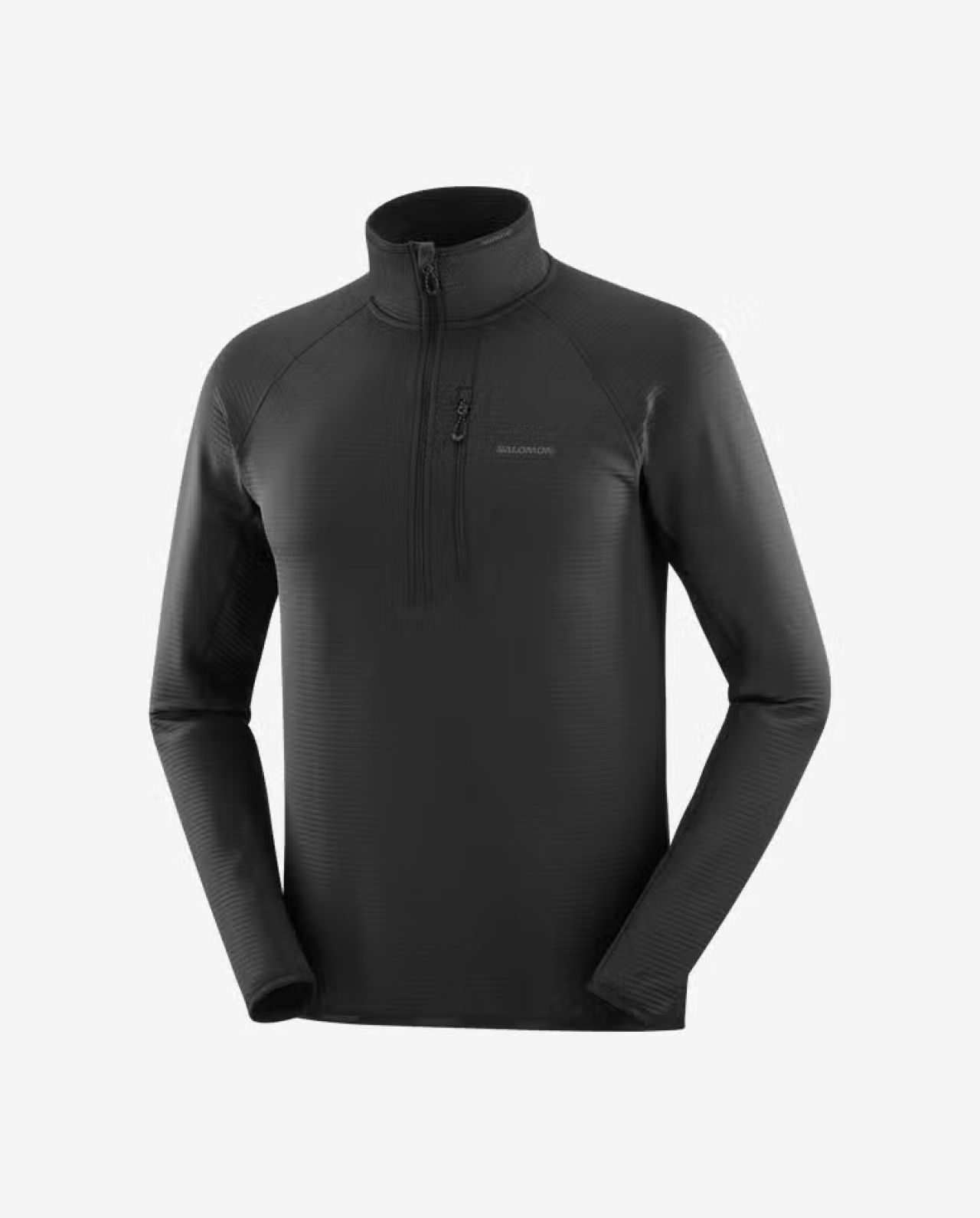 SALOMON ESSENTIAL LIGHTWARM HZ BLACK Couche intermédiaire chaude