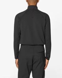 SALOMON ESSENTIAL LIGHTWARM HZ BLACK Couche intermédiaire chaude pas cher