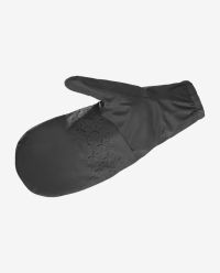 SALOMON BONATTI PRO WP MITTEN U DEEP BLACK  Gants étanches pas cher