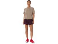 ASICS NAGINO RUN SS TOP GREIGE Tee shirt  running pas cher