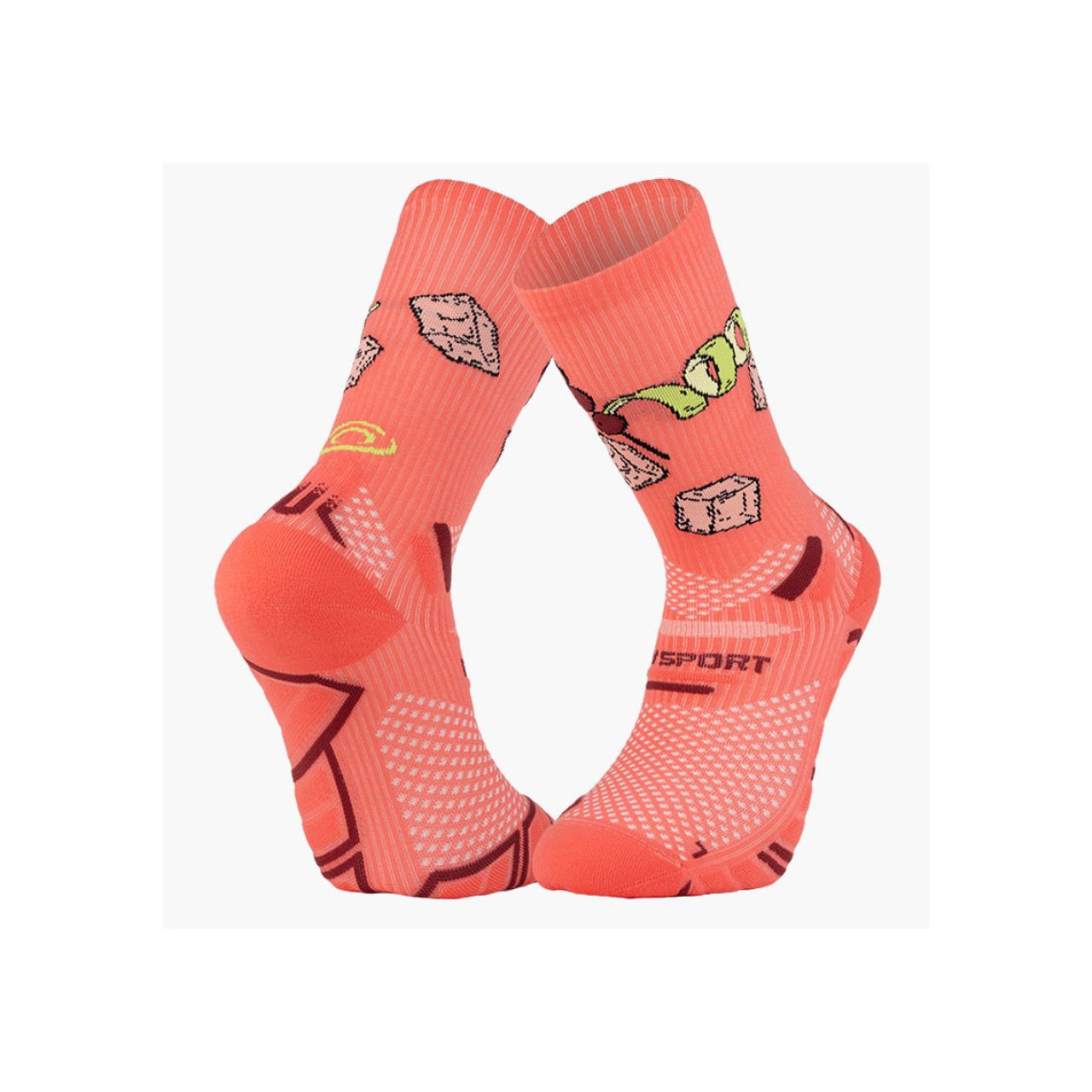 BV SPORT CHAUSSETTES TRAIL ULTRA 2 COLLECTOR NUTRI COSMOPOLITAIN Chaussettes de trail