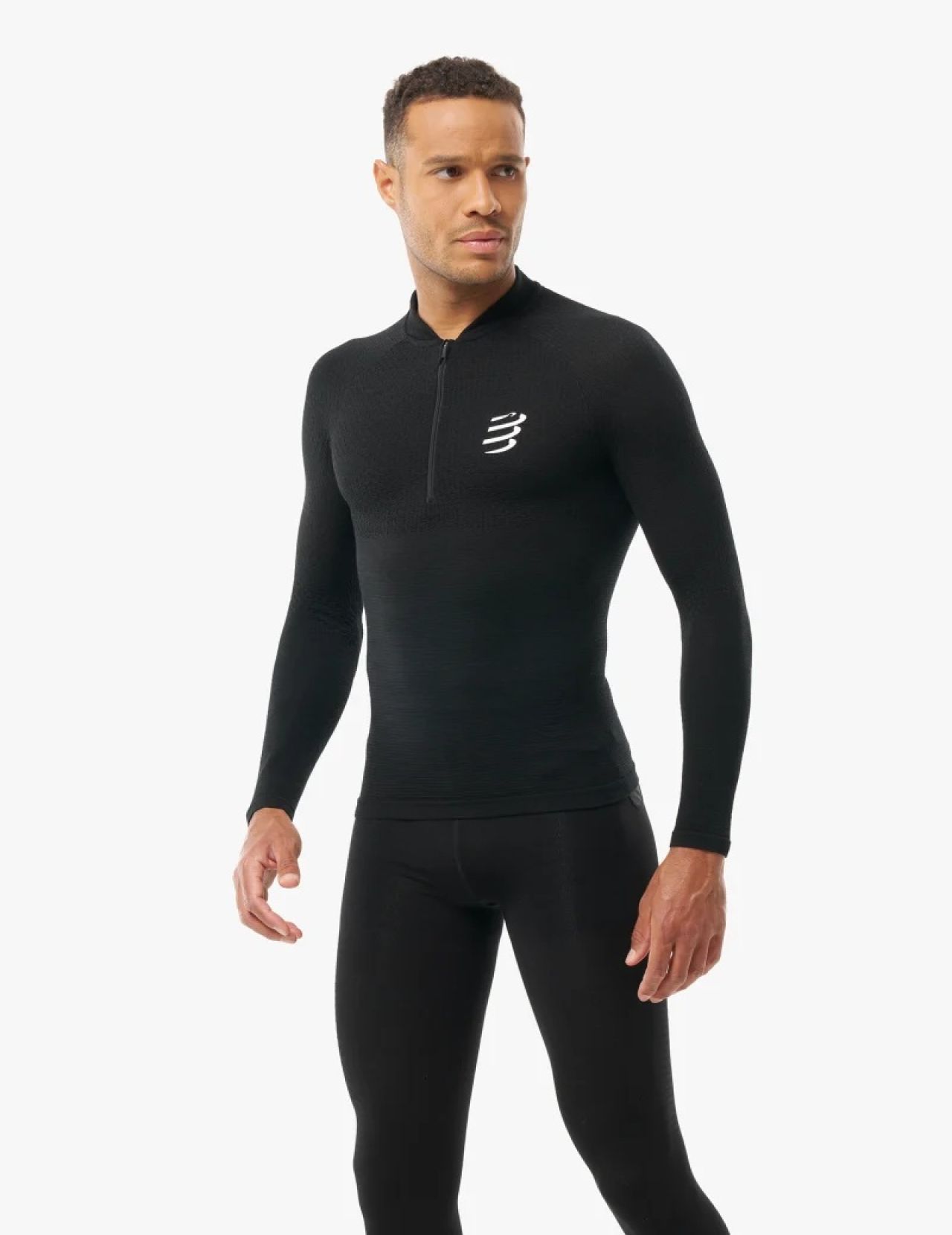 COMPRESSPORT 3D THERMO MERINO LS TOP   Sous vetement technique avec laine de merinos