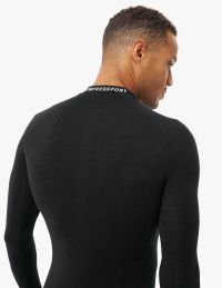 COMPRESSPORT 3D THERMO MERINO LS TOP   Sous vetement technique avec laine de merinos pas cher