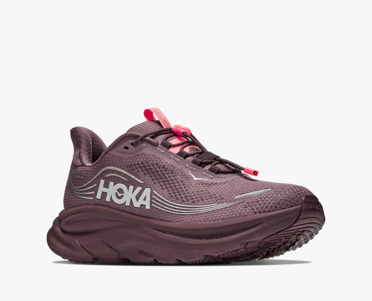 HOKA CLIFTON 11 GTX SMOKY QUARTZ ET DEEP MAUVE Chaussures de running