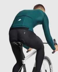 ASSOS MILLE GT MENS SPRING FALL JERSEY S11 DEEP PETROL Maillot manches longues pas cher
