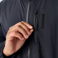 BROOKS CANOPY WATERPROOF JACKET BLACK Veste étanche pas cher