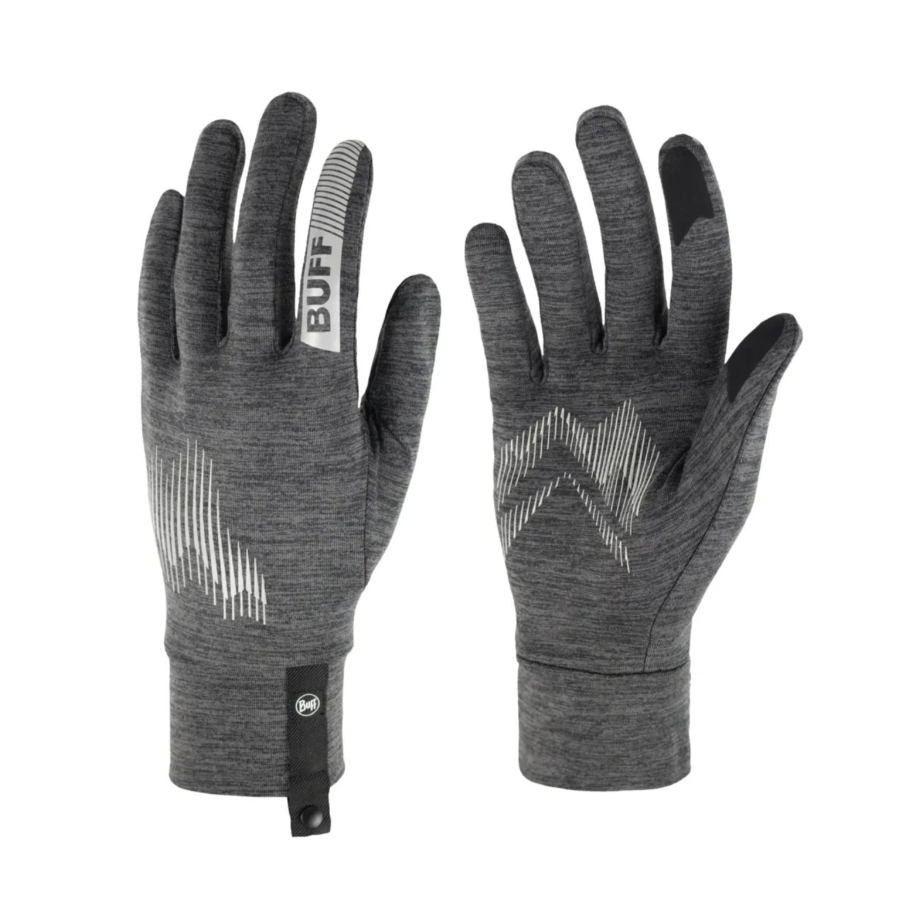 BUFF DRYFLX GLOVES BLACK Gants running