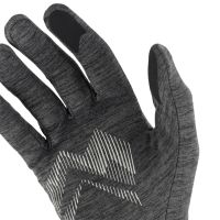 BUFF DRYFLX GLOVES BLACK Gants running pas cher