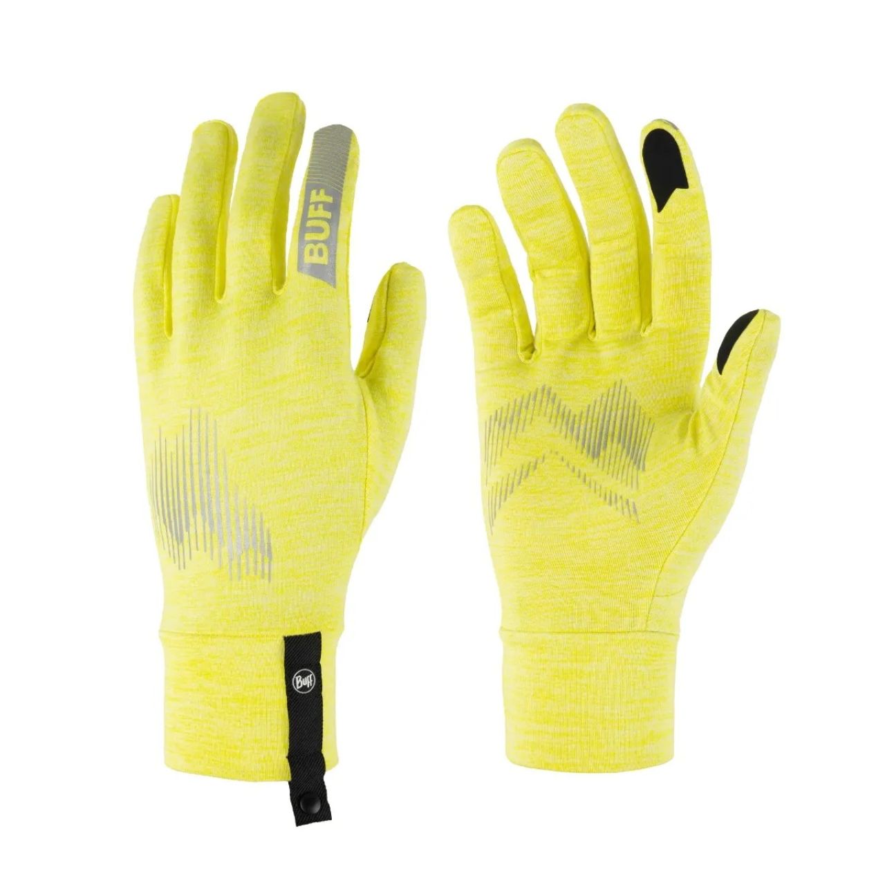 BUFF DRYFLX GLOVES LIME Gants running