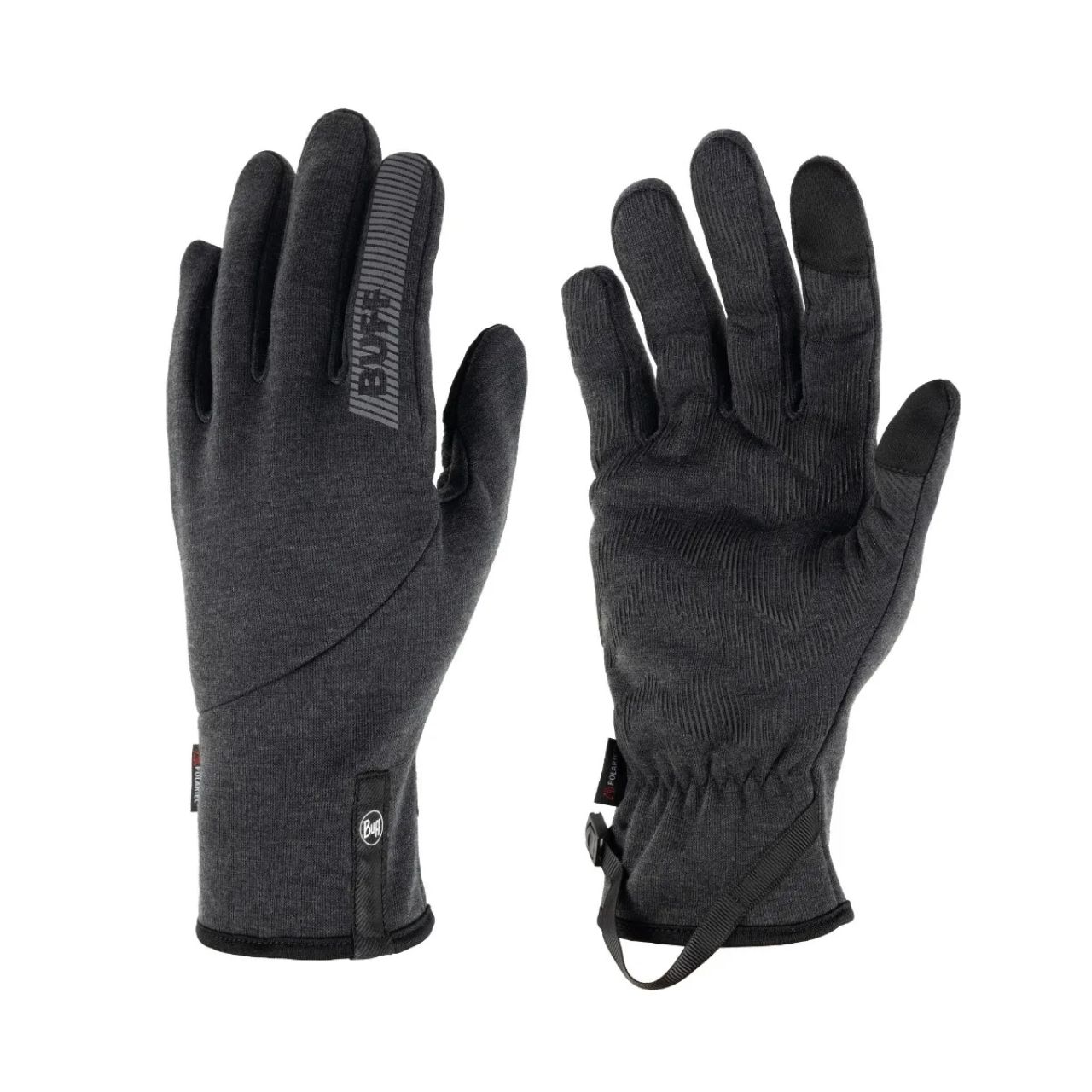 BUFF GANTS TECH FLEECE BLACK Gants running