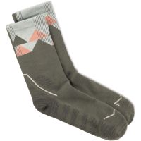 BUFF THERMONET CREW SOCKS  BEETLE GREEN Chaussettes chaudes pas cher