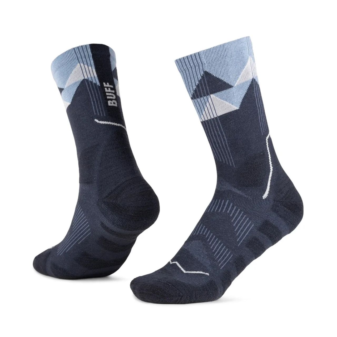 BUFF THERMONET CREW SOCKS NIGHT BLUE Chaussettes chaudes